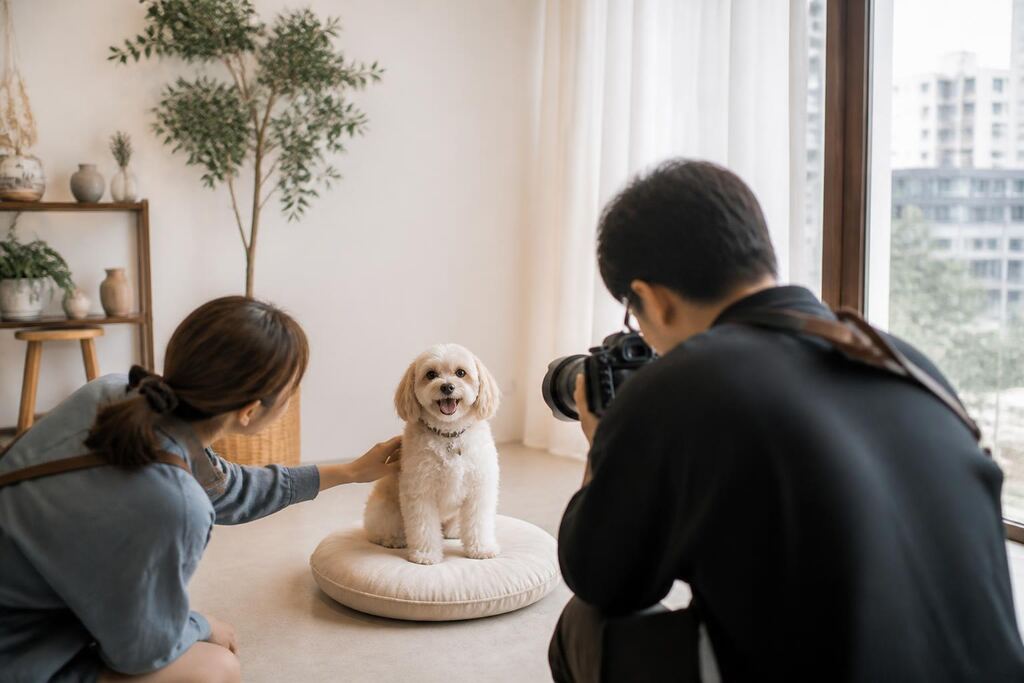 서울 강남구 반려동물 촬영 이미지