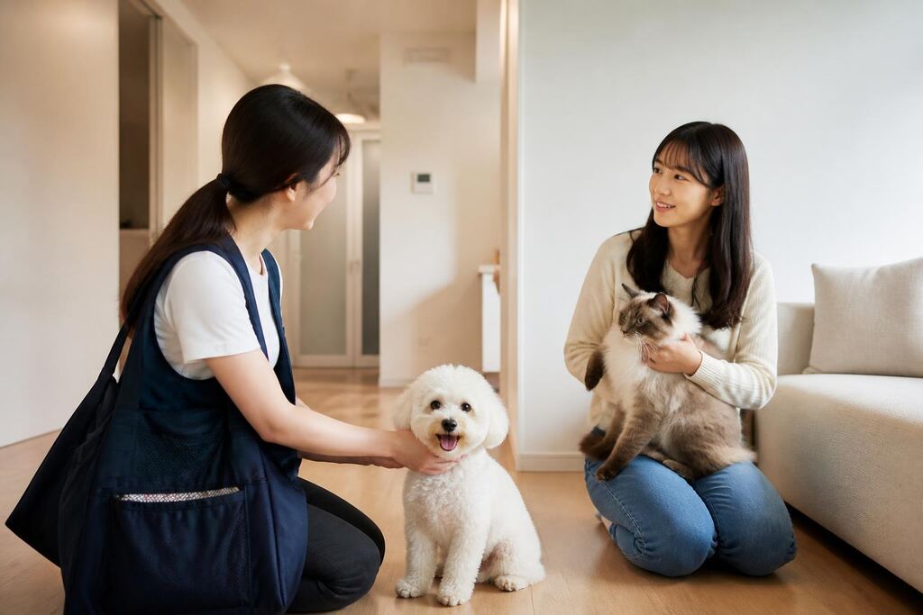 서울 구로구 방문 펫시팅 이미지
