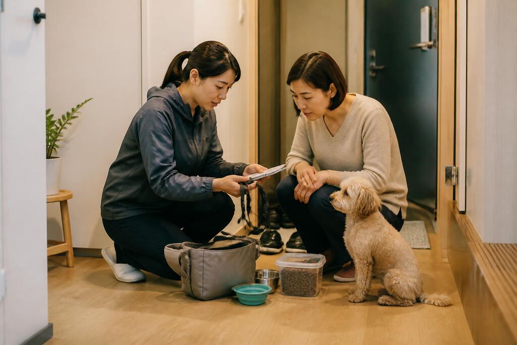 서울 성북구 산책·돌봄 작업 범위와 현장 조건 이미지
