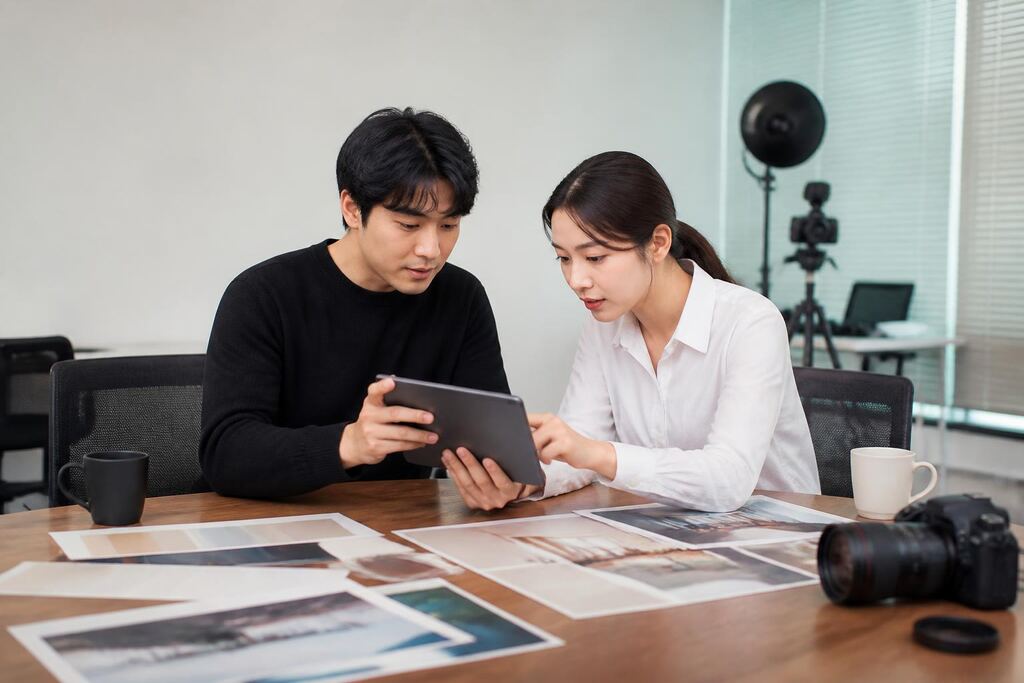 서울 용산구 기업·브랜드 사진 촬영 비용과 업체 비교 정보 이미지