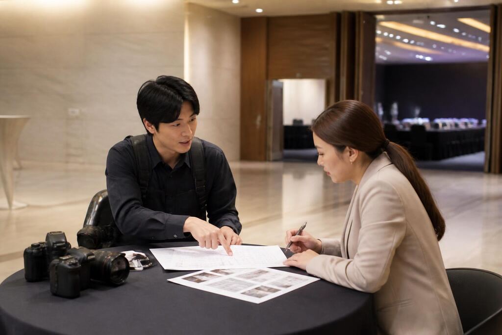 서울 마포구 행사 사진 촬영 작업 범위와 현장 조건 이미지