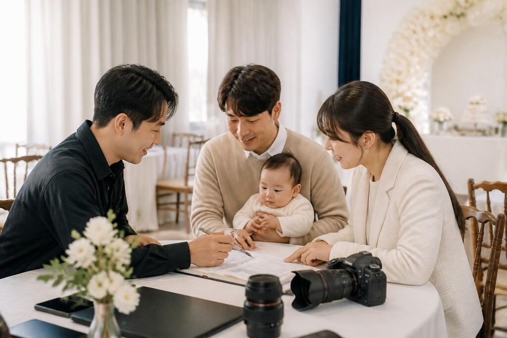 서울 관악구 돌잔치·가족행사 촬영 작업 범위와 현장 조건 이미지