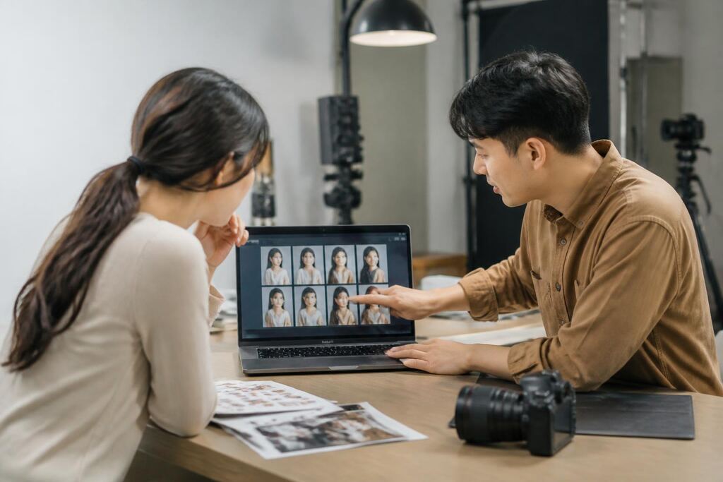 서울 중구 증명·취업 사진 작업 범위와 현장 조건 이미지
