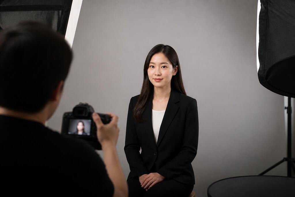 서울 용산구 증명·취업 사진 이미지