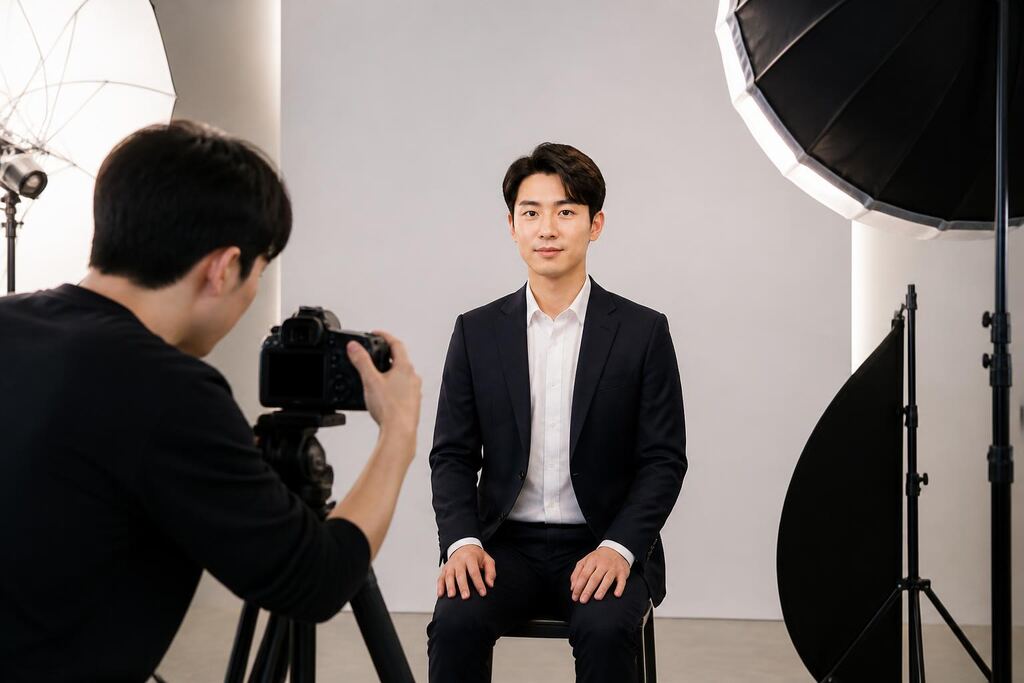서울 광진구 증명·취업 사진 이미지