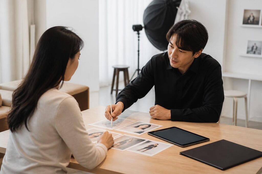 서울 광진구 증명·취업 사진 작업 범위와 현장 조건 이미지