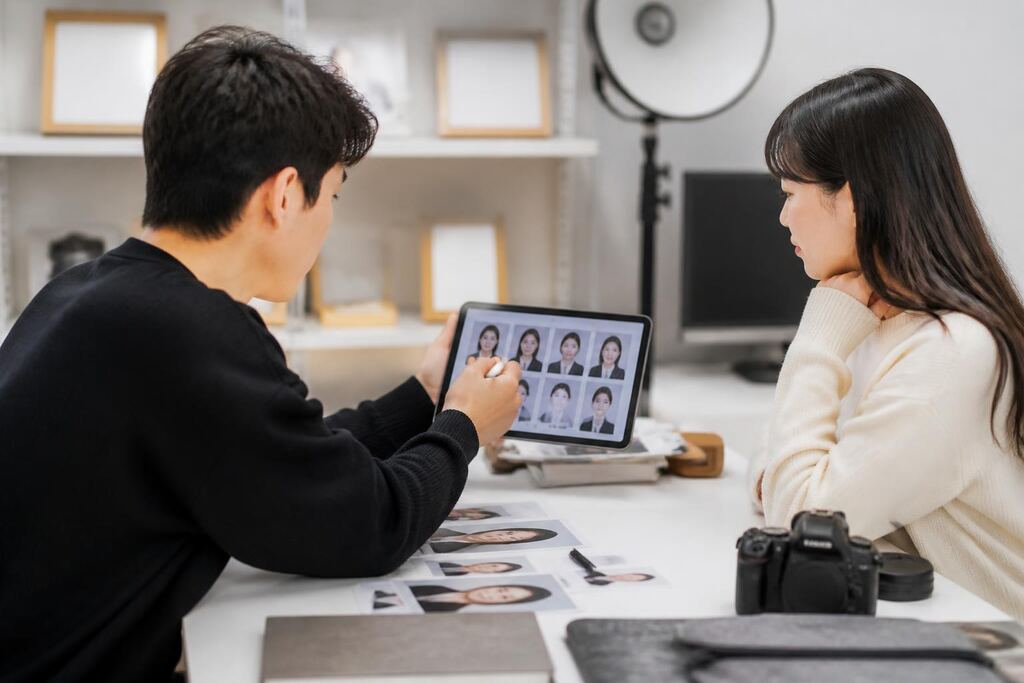 서울 강북구 증명·취업 사진 작업 범위와 현장 조건 이미지