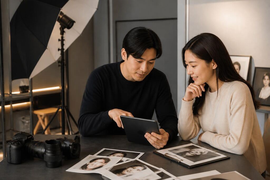 서울 양천구 증명·취업 사진 작업 범위와 현장 조건 이미지
