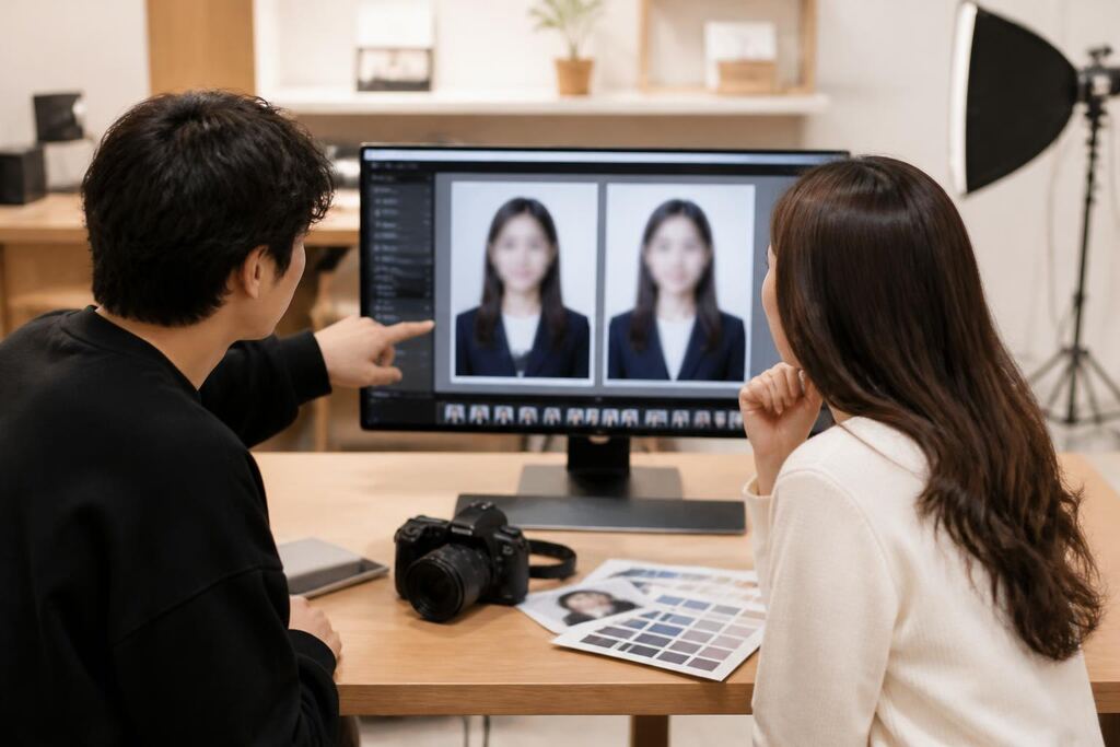 서울 동작구 증명·취업 사진 작업 범위와 현장 조건 이미지