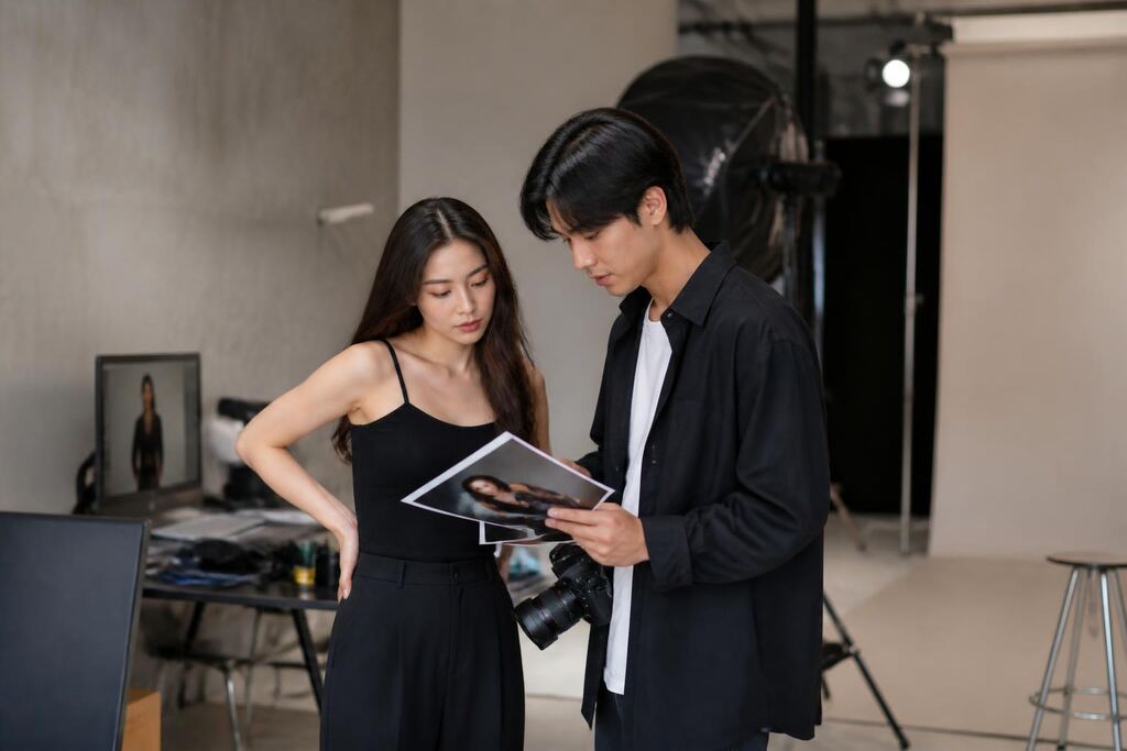서울 중구 개인 화보 촬영 이미지
