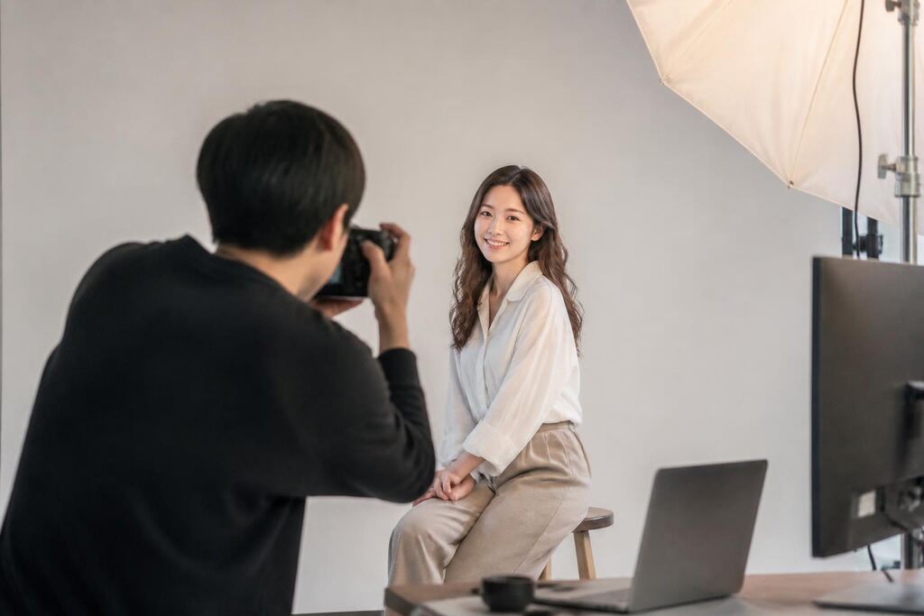 서울 광진구 개인 화보 촬영 이미지
