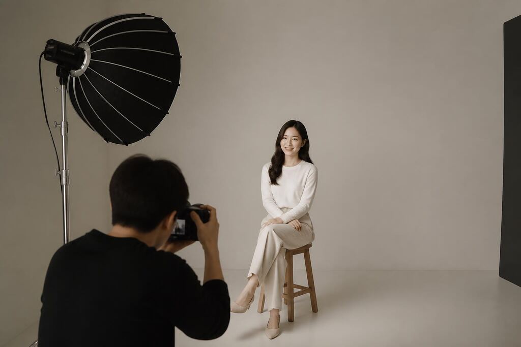 서울 노원구 개인 화보 촬영 이미지