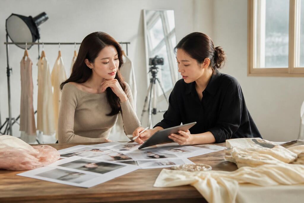 서울 관악구 개인 화보 촬영 작업 범위와 현장 조건 이미지