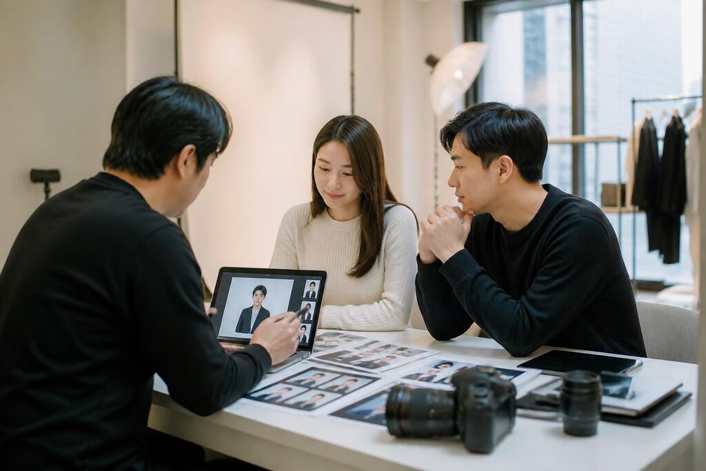 서울 성동구 프로필 사진 작업 범위와 현장 조건 이미지