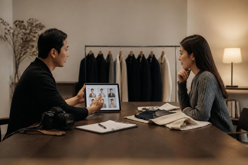 서울 광진구 프로필 사진 작업 범위와 현장 조건 이미지