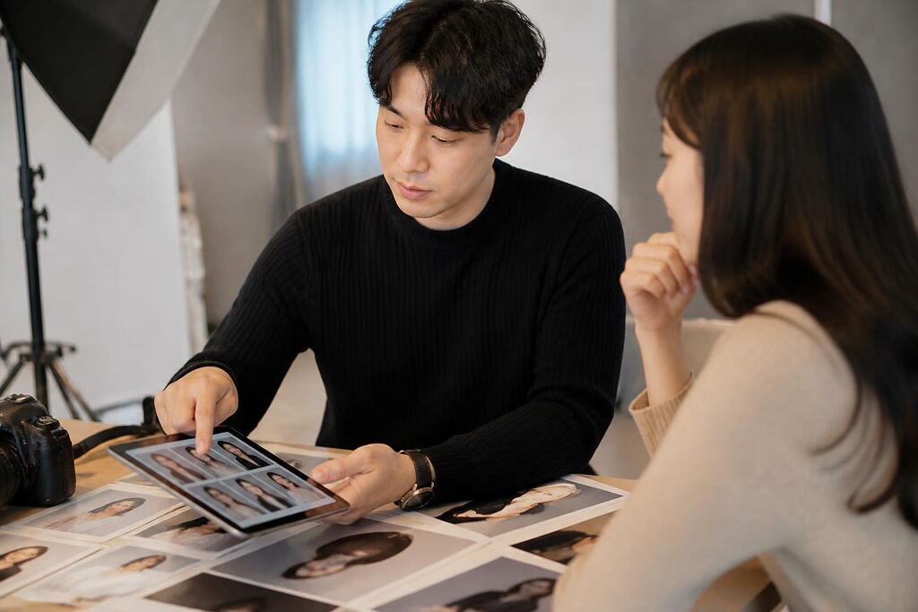 서울 중랑구 프로필 사진 작업 범위와 현장 조건 이미지
