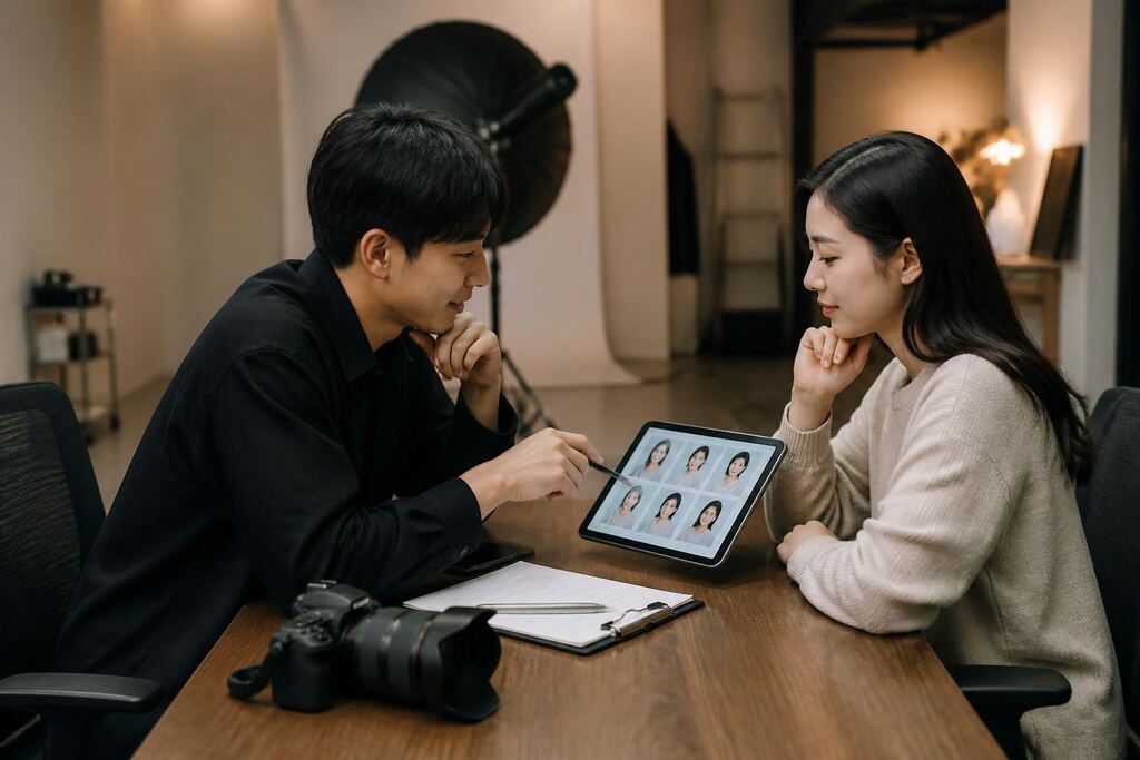 서울 서대문구 프로필 사진 작업 범위와 현장 조건 이미지