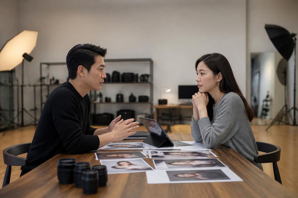 서울 구로구 프로필 사진 작업 범위와 현장 조건 이미지
