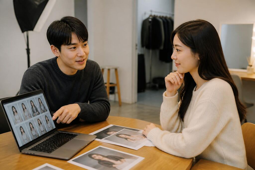 서울 관악구 프로필 사진 작업 범위와 현장 조건 이미지