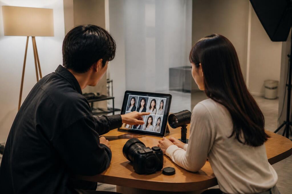 서울 서초구 프로필 사진 작업 범위와 현장 조건 이미지