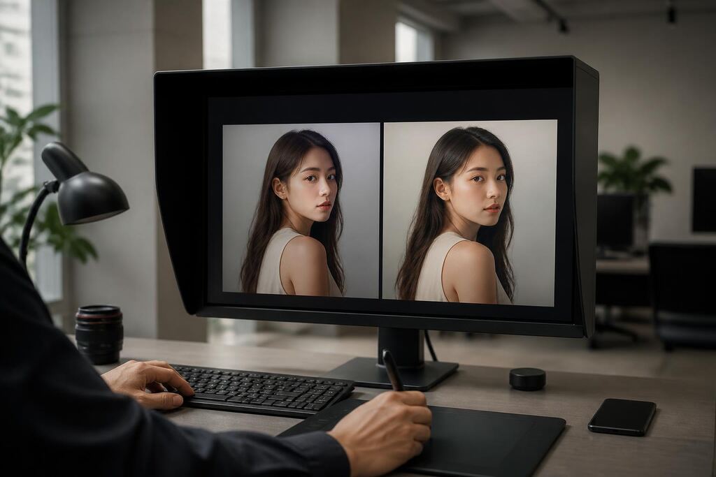서울 중구 사진 보정·리터칭 이미지