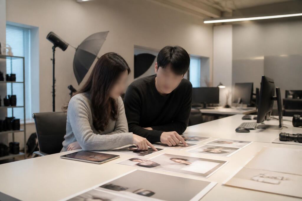 서울 성동구 사진 보정·리터칭 작업 범위와 현장 조건 이미지