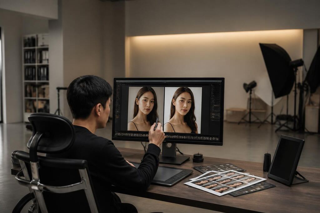 서울 광진구 사진 보정·리터칭 이미지