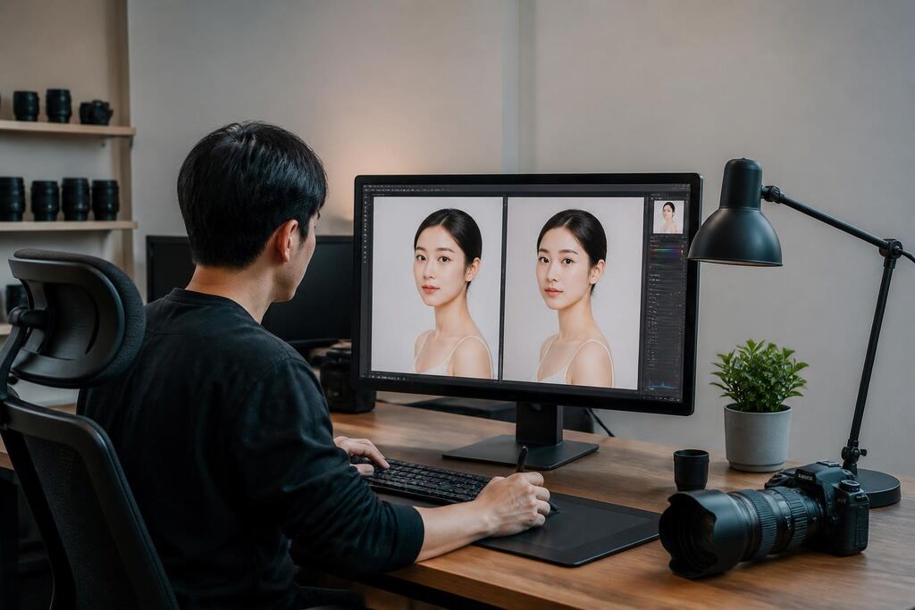 서울 강북구 사진 보정·리터칭 이미지