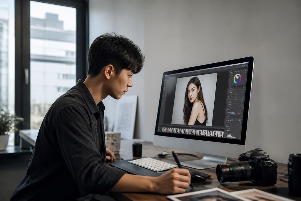 서울 도봉구 사진 보정·리터칭 이미지