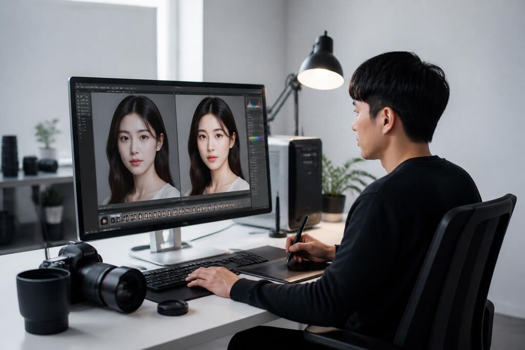 서울 노원구 사진 보정·리터칭 이미지