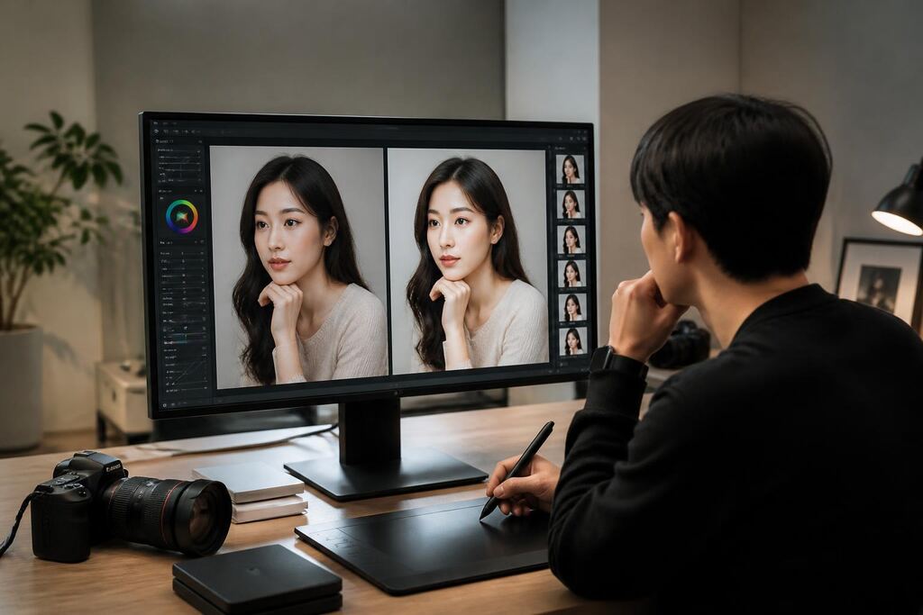 서울 마포구 사진 보정·리터칭 이미지