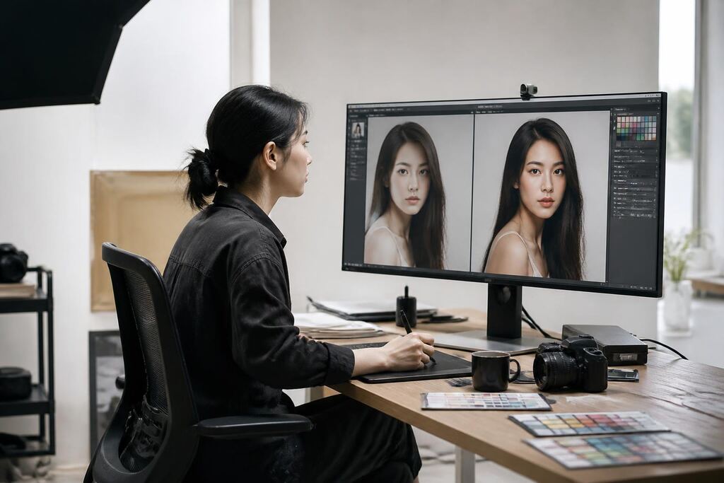 서울 구로구 사진 보정·리터칭 이미지