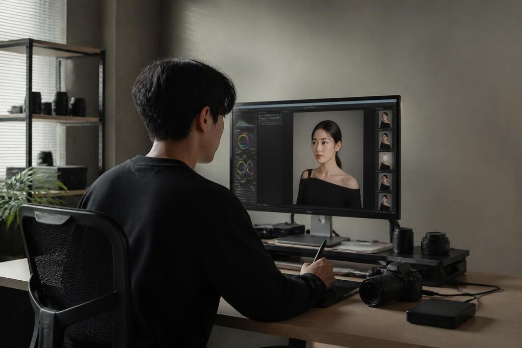 서울 동작구 사진 보정·리터칭 이미지