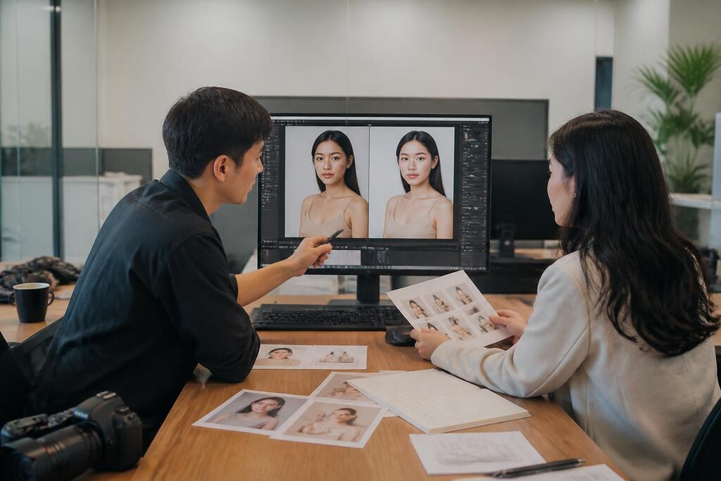 서울 서초구 사진 보정·리터칭 이미지