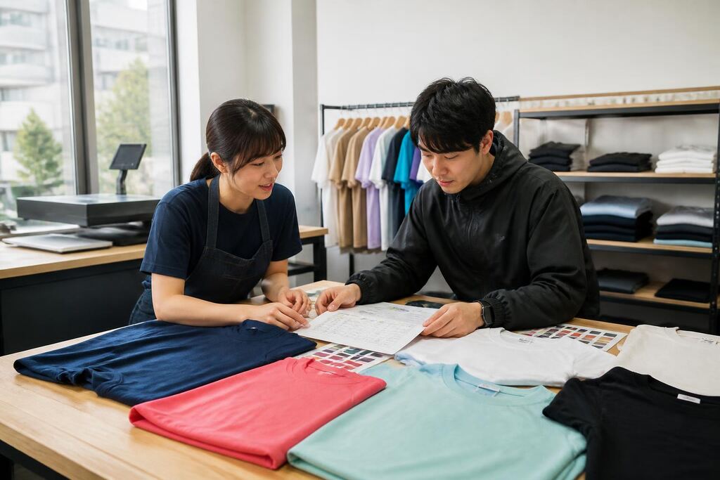 서울 성북구 티셔츠·의류 인쇄 이미지