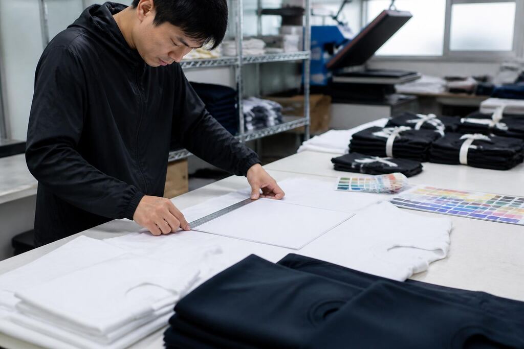 서울 강북구 티셔츠·의류 인쇄 작업 범위와 현장 조건 이미지