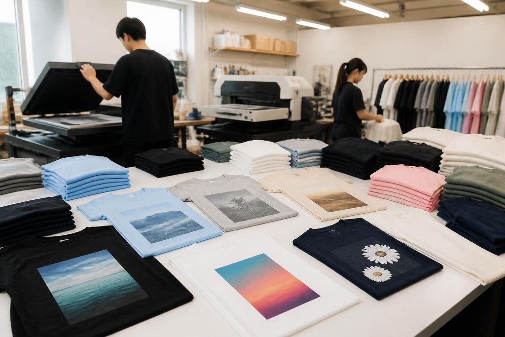 서울 서대문구 티셔츠·의류 인쇄 이미지