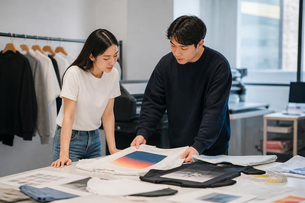 서울 강남구 티셔츠·의류 인쇄 이미지