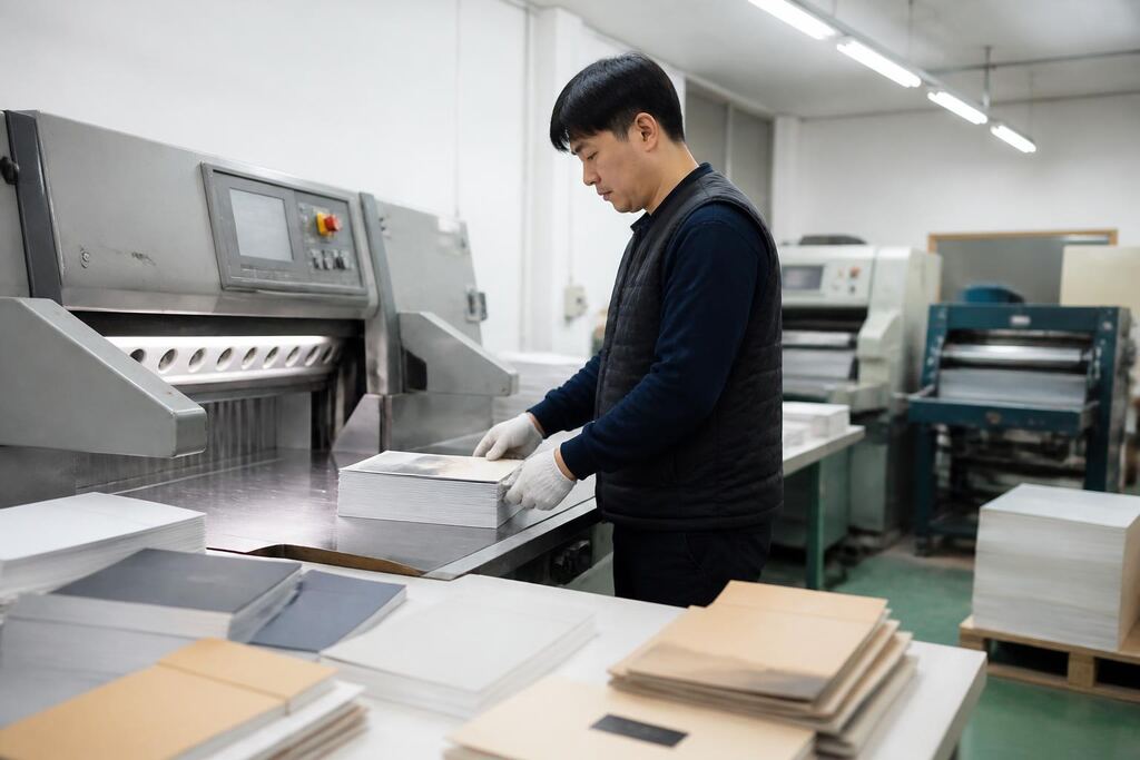 서울 용산구 제본·후가공 작업 범위와 현장 조건 이미지