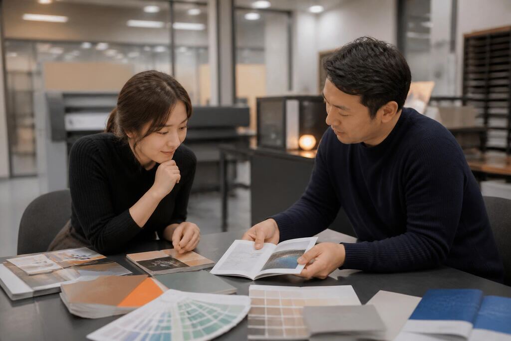 서울 중구 소책자·팸플릿 제작 작업 범위와 현장 조건 이미지