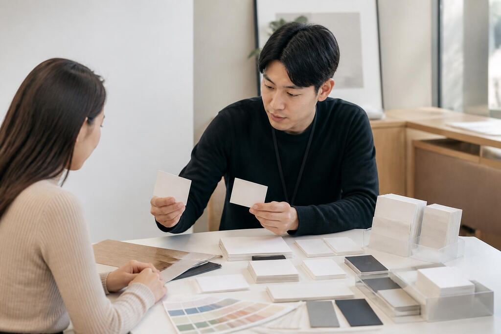 서울 중구 명함 제작 이미지