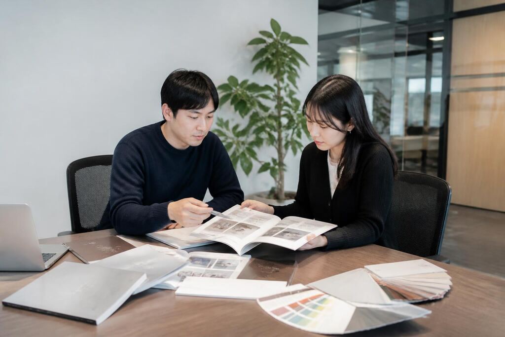 서울 중랑구 카탈로그 제작 이미지