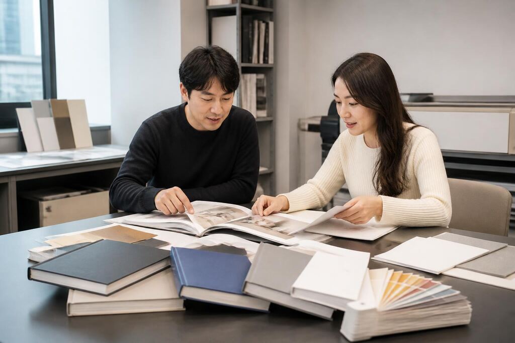 서울 영등포구 카탈로그 제작 이미지