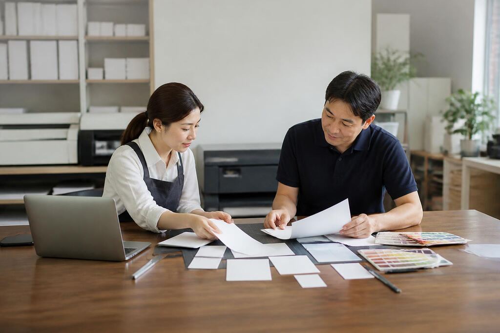 서울 송파구 전단지 제작 이미지