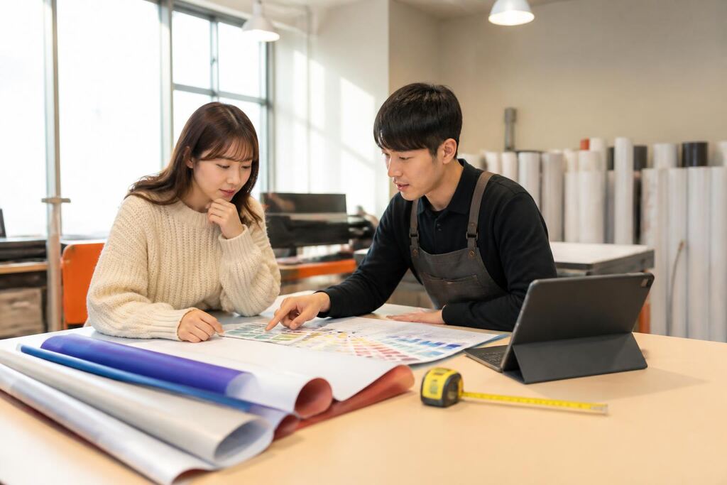 서울 종로구 현수막 제작 이미지