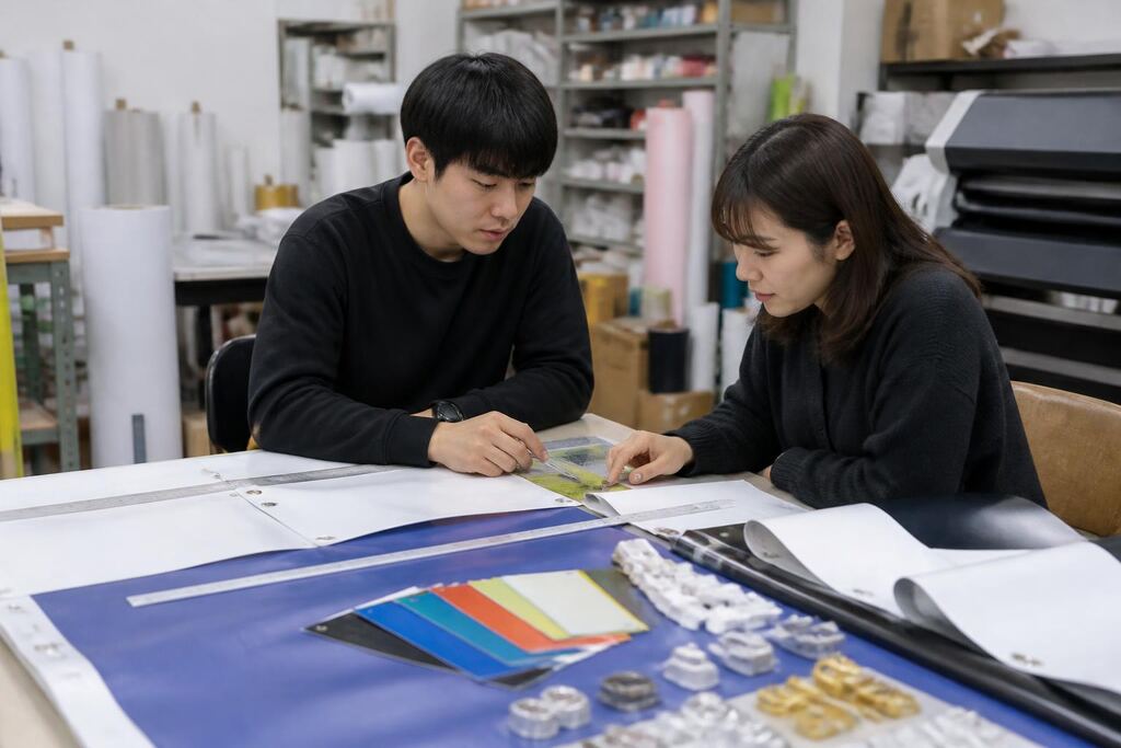 서울 중랑구 대형 출력물 제작 작업 범위와 현장 조건 이미지