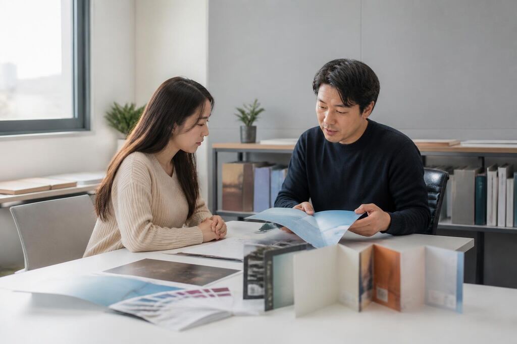 서울 동대문구 리플렛·브로슈어 제작 이미지