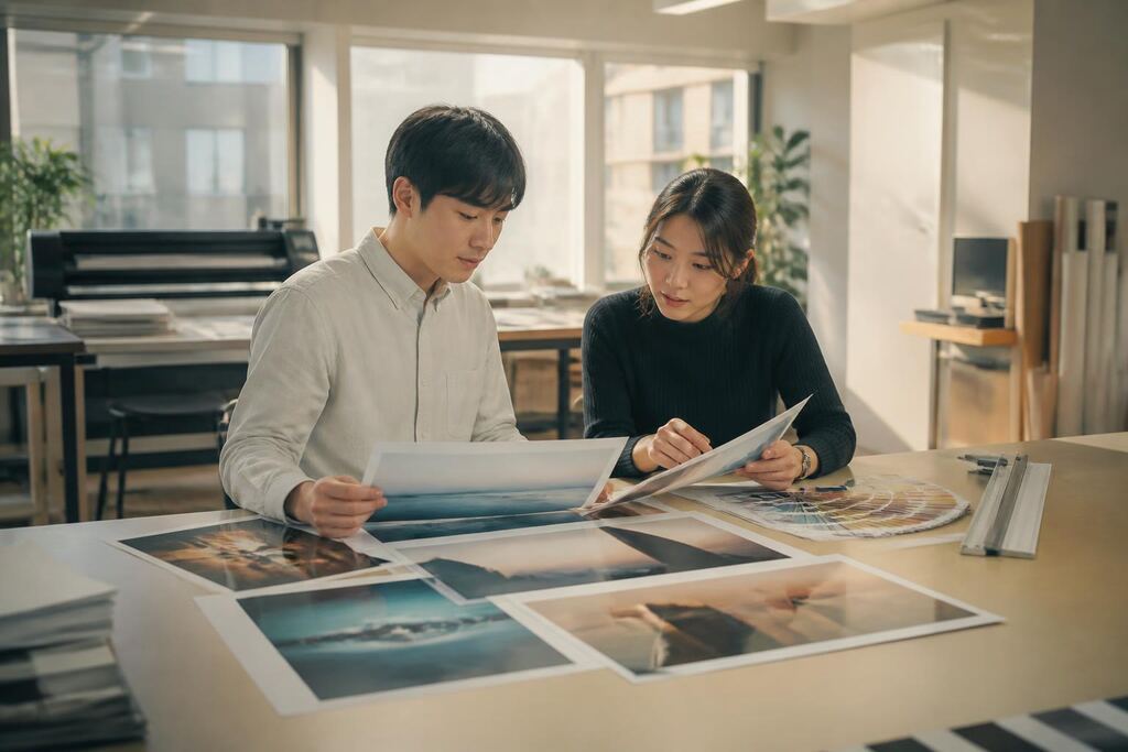 서울 용산구 포스터 제작 이미지