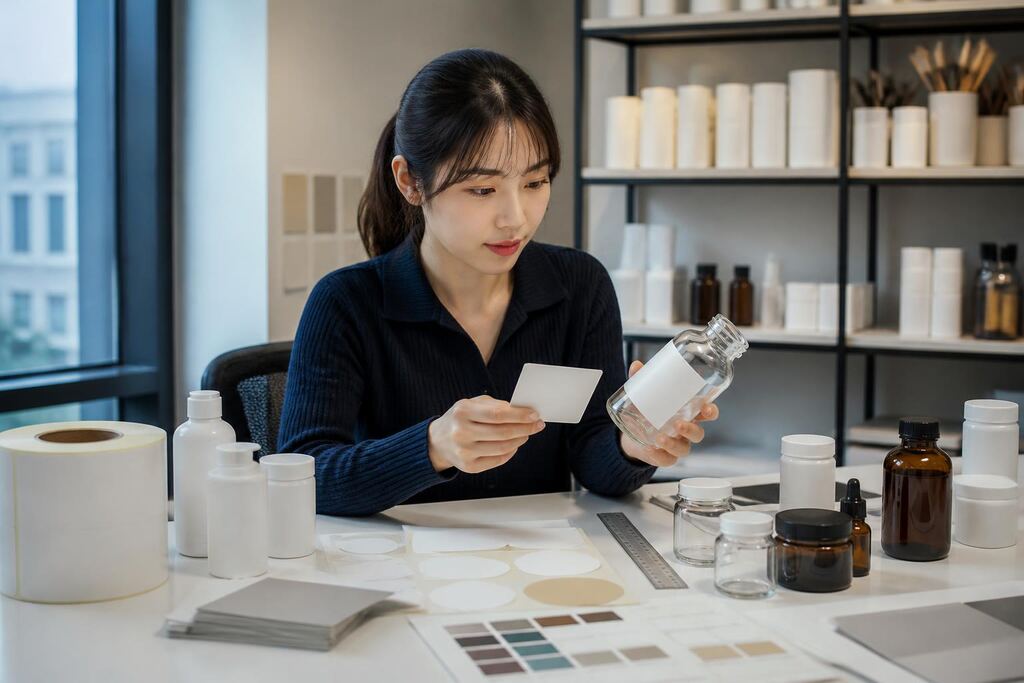 서울 중구 제품 라벨 제작 이미지