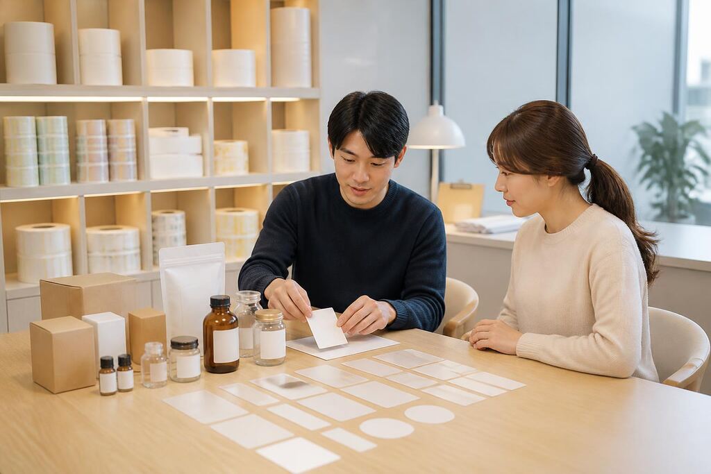 서울 용산구 제품 라벨 제작 이미지